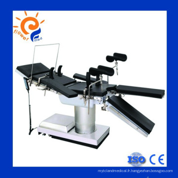FDY-2C Hydraulique C-Arm X-Ray Compatible Electro-hydraulique Fonctionnant OT Table